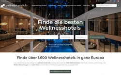 Screenshot Startseite wellness-hotel.info