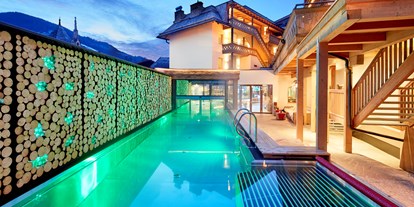 Wellnessurlaub - Pools: Außenpool nicht beheizt - Österreich - Pool im Hotel Eder - Lifestyle-Hotel Eder