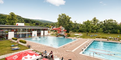 Wellnessurlaub - Pools: Außenpool nicht beheizt - Österreich - Aubad - Asia Hotel & Spa Leoben 