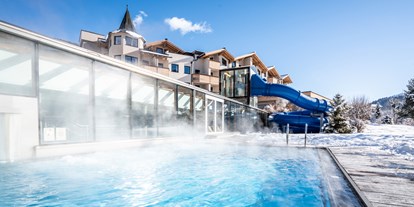 Wellnessurlaub - Pools: Schwimmteich - Österreich - Außenpool - Dolomiten Residenz Sporthotel Sillian