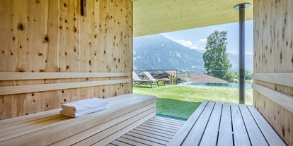 Wellnessurlaub - Tirol - Panoramasauna - Gardenhotel Crystal
