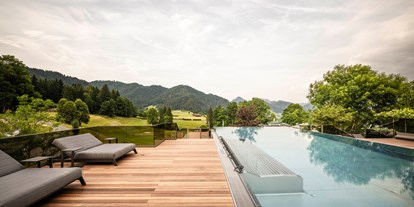 Wellnessurlaub - Pools: Infinity Pool - Österreich - Infinity Pool - Wohlfühlresort Peternhof 