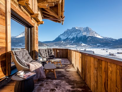 Wellnessurlaub - Tirol - Saunahaus im Winter
©️ Günter Standl - Hotel Post Lermoos