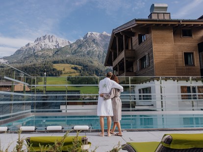 Wellnessurlaub - Wellness mit Kindern - Österreich - Wellnessurlaub mit atemberaubendem Bergpanorama - Good Life Resort Riederalm