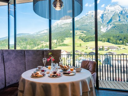 Wellnessurlaub - Hotel-Schwerpunkt: Wellness & Familie - Österreich - Restaurant "Bergseele" - Good Life Resort Riederalm
