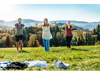 Wellnessurlaub - Pilates - Abwechslungsreiches Aktiv- und Entspannungsprogramm mit vielen verschiedenen Schnuppereinheiten. - Landrefugium Obermüller | SPA & Naturresort | 360 ° Glück | 4,5 Sterne