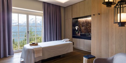 Wellnessurlaub - Preisniveau: exklusiv - Österreich - Massage Raum Interalpen-Hotel Tyrol  - Interalpen-Hotel Tyrol