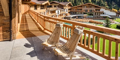 Wellnessurlaub - Hotel-Schwerpunkt: Wellness & Gesundheit - Österreich - Großzügige Dachterrasse für das Sonnenbad - Kaiserlodge 