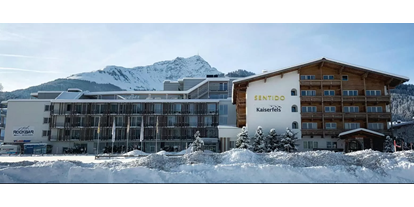 Wellnessurlaub - Hotel-Schwerpunkt: Wellness & Sport - Österreich - Außenansicht Winter - Sentido alpenhotel Kaiserfels