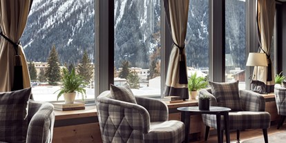 Wellnessurlaub - Hotel-Schwerpunkt: Wellness & Fitness - Lounge - Precise Tale Seehof Davos