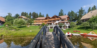 Wellnessurlaub - Trentino-Südtirol - Blick von der Insel - Hotel Weihrerhof