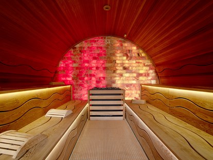 Wellnessurlaub - Bettgrößen: Twin Bett - Sauna in der Saunalandschaft - Hotel Sonnenhügel Familotel Rhön