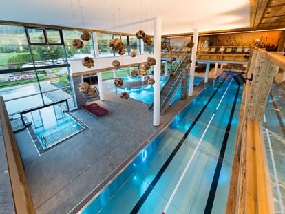 Wellnessurlaub - Pools: Sportbecken - Hallenbad - Hotel Sportcamp Woferlgut