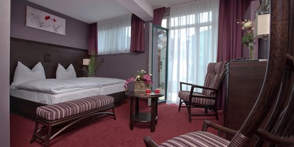 Wellnessurlaub - Hotel-Schwerpunkt: Wellness & Fitness - Zimmerbeispiel Komfort-Doppelzimmer - Göbel's Hotel AquaVita