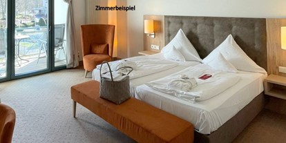 Wellnessurlaub - Hotel-Schwerpunkt: Wellness & Fitness - Zimmerbeispiel der Zimmer nach Renovierung 2022 - Göbel's Hotel AquaVita