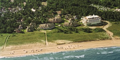 Wellnessurlaub - Entfernung zum Strand - Überblick Strandhotel Dünenmeer - Strandhotel Dünenmeer