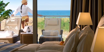 Wellnessurlaub - Umgebungsschwerpunkt: Strand - Zimmer mit Meerblick - Strandhotel Dünenmeer