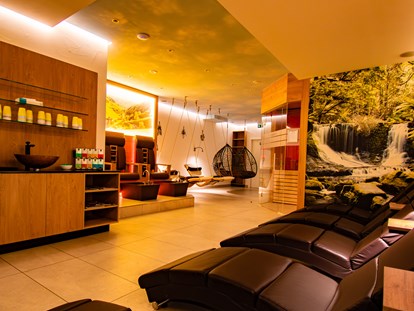 Wellnessurlaub - Hotel-Schwerpunkt: Wellness & Romantik - Sauna-Lounge - Vital- und Wellnesshotel Albblick