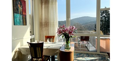 Wellnessurlaub - Thalasso-Therapie - Restaurant mit Panorama-Terrasse - Hotel Am Hirschhorn