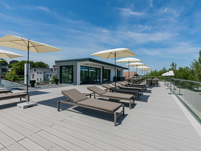 Wellnessurlaub - Verpflegung: Vollpension - Dachterrasse Sky Lounge Bistro Spa - Romantik Hotel Schwanefeld & Spa
