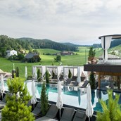 Wellnesshotel: Skypool mit Dachterrasse  - ABINEA Dolomiti Romantic SPA Hotel