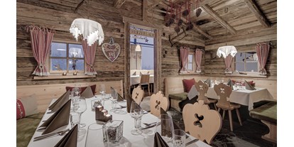 Wellnessurlaub - Preisniveau: exklusiv - Österreich - INNs HOLZ Chaletdorf Restaurant im INNs HOLZ Herzerlalm - INNs HOLZ Chaletdorf