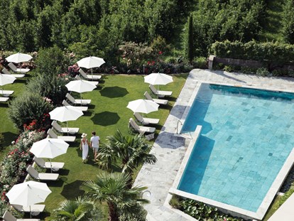 Wellnessurlaub - Aromatherapie - Gartenpool - Hotel Giardino Marling