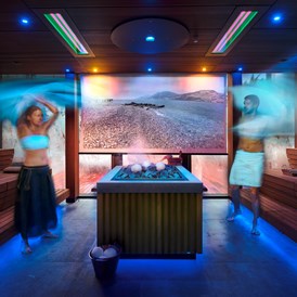 Wellnesshotel: Finnische Event Sauna "adults only" - Quellenhof Luxury Resort Lazise