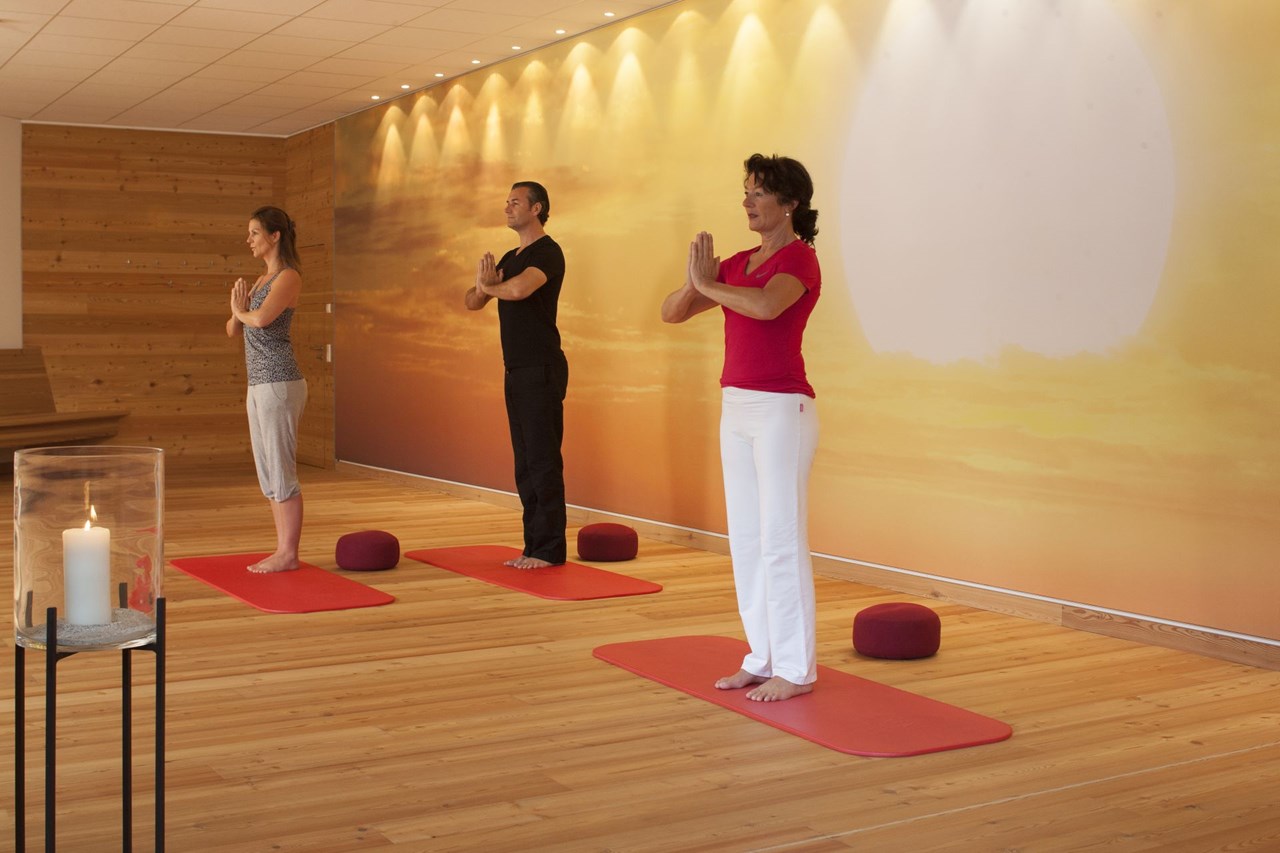 Romantik- & Wellnesshotel Deimann Fitnessangebote im Detail Yoga