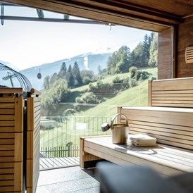 Wellnesshotel: Sauna mit Ausblick DAS.GOLDBERG - Das Goldberg