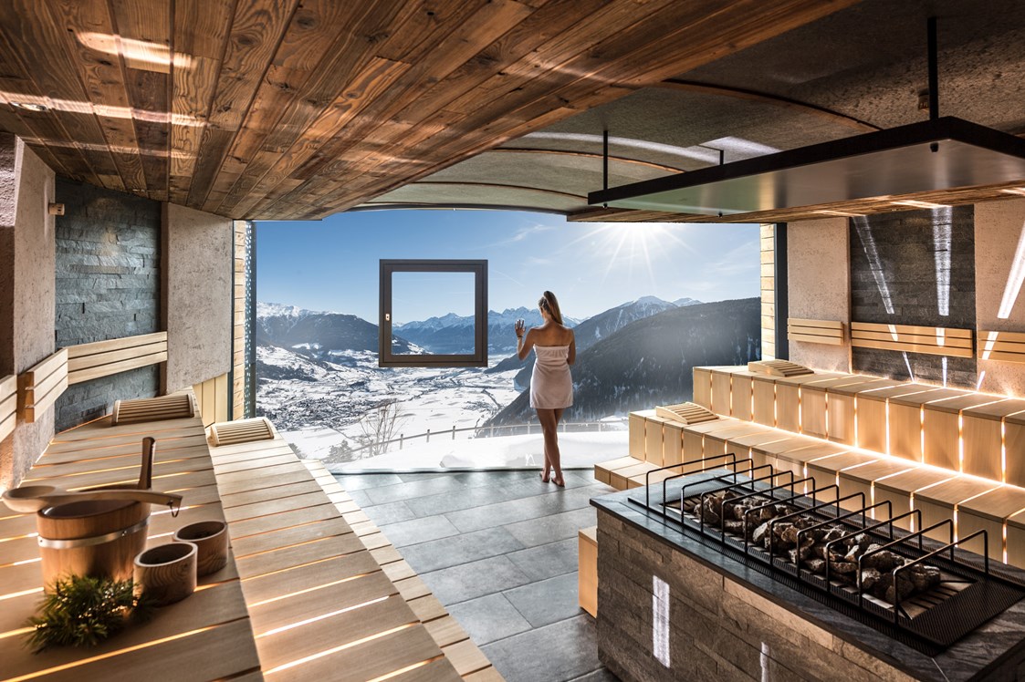 Wellnesshotel: Panoramic Sauna - DAS GERSTL Alpine Retreat