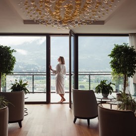 Wellnesshotel: Ruheräume mit Panoramablick - Hotel Giardino Marling