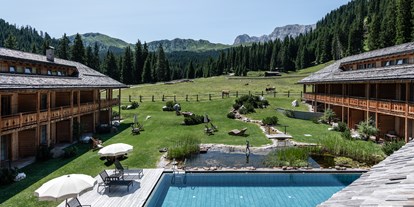 Wellnessurlaub - Parkplatz: kostenlos beim Hotel - Taisten - Tirler Dolomites Living Hotel 