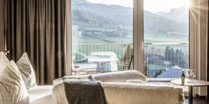 Wellnessurlaub - Hotel-Schwerpunkt: Wellness & Skifahren - Hinterstoder - Panoramazimmer - Landhotel Stockerwirt