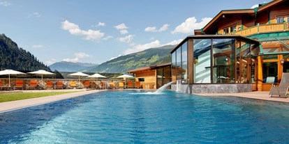 Wellnessurlaub - Umgebungsschwerpunkt: Fluss - Tiroler Unterland - Außenpool - Ferienhotel Sonnenhof****S