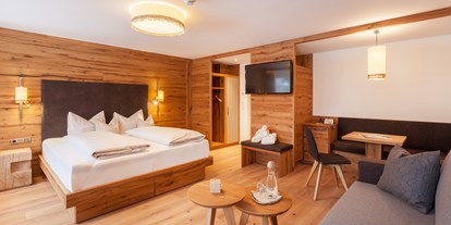 Wellnessurlaub - Bettgrößen: Doppelbett - Alpbach - Suite Deluxe - Ferienhotel Sonnenhof****S