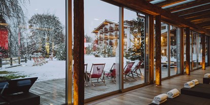 Wellnessurlaub - Bettgrößen: Twin Bett - Jochberg (Jochberg) - Ausblick vom Kitz Spa - Hotel Kitzhof Mountain Design Resort