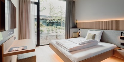 Wellnessurlaub - Bettgrößen: Doppelbett - Mühlviertel - Standard Zimmer Loxone Campus - Loxone Campus