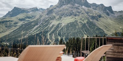 Wellnessurlaub - Klassifizierung: 4 Sterne S - Vorarlberg - Panorama Terrasse  - Hotel Goldener Berg