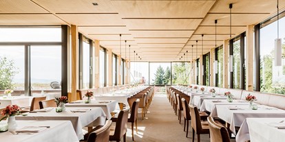 Wellnessurlaub - Finnische Sauna - Bodensee - Bregenzer Wald - Restaurant F. X. Mayr Health Retreat - Rickatschwende F. X. Mayr Health Retreat
