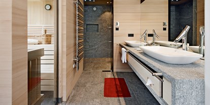 Wellnessurlaub - Hotel-Schwerpunkt: Wellness & Skifahren - Ischgl - Suite Naturkraft mit eigener Sauna - Wellnesshotel Warther Hof