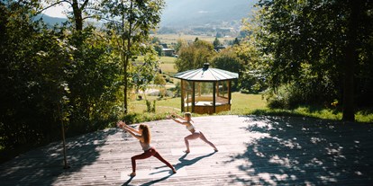 Wellnessurlaub - Finnische Sauna - Sillian - Yoga der daberer . das biohotel - der daberer . das biohotel