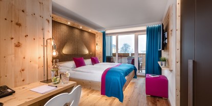 Wellnessurlaub - Bettgrößen: Doppelbett - Seeboden - Doppelzimmer Alpine Chic - Impuls Hotel Tirol