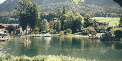 Wellnessurlaub - Wassergymnastik - Salzburg - Naturbadesee - POST Family Resort