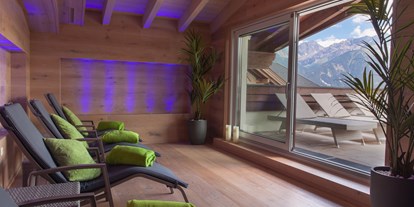 Wellnessurlaub - Hotel-Schwerpunkt: Wellness & Romantik - Oberinntal - Rooftop Relax Lounge - mein romantisches Hotel Garni Toalstock