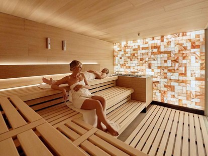 Wellnessurlaub - Lymphdrainagen Massage - Saanenmöser - Hotel Eden Spiez Salzstein-Sauna Eden Spa - Hotel Eden Spiez