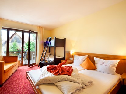 Wellnessurlaub - Rücken-Nacken-Massage - Region Bodensee - Familienzimmer im Gästehaus - Bodensee Hotel Storchen Spa & Wellness 