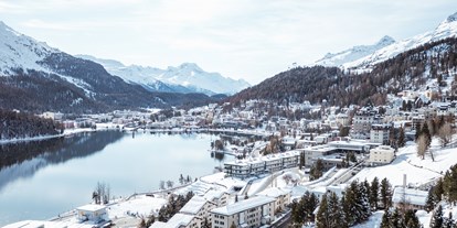Wellnessurlaub - Aerobic - Schweiz - Sicht auf den St. Moritzer See - Carlton Hotel