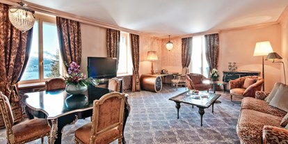 Wellnessurlaub - Preisniveau: exklusiv - St. Moritz - Suite - Carlton Hotel