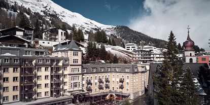Wellnessurlaub - Umgebungsschwerpunkt: Berg - St. Moritz - Außenansicht - Precise Tale Seehof Davos